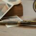 Bút bi xoay Montblanc Meisterstuck Solitaire Gold & Black 35981 - Vì sao lại quý hiếm đến vậy? DSCF4102 scaled 1